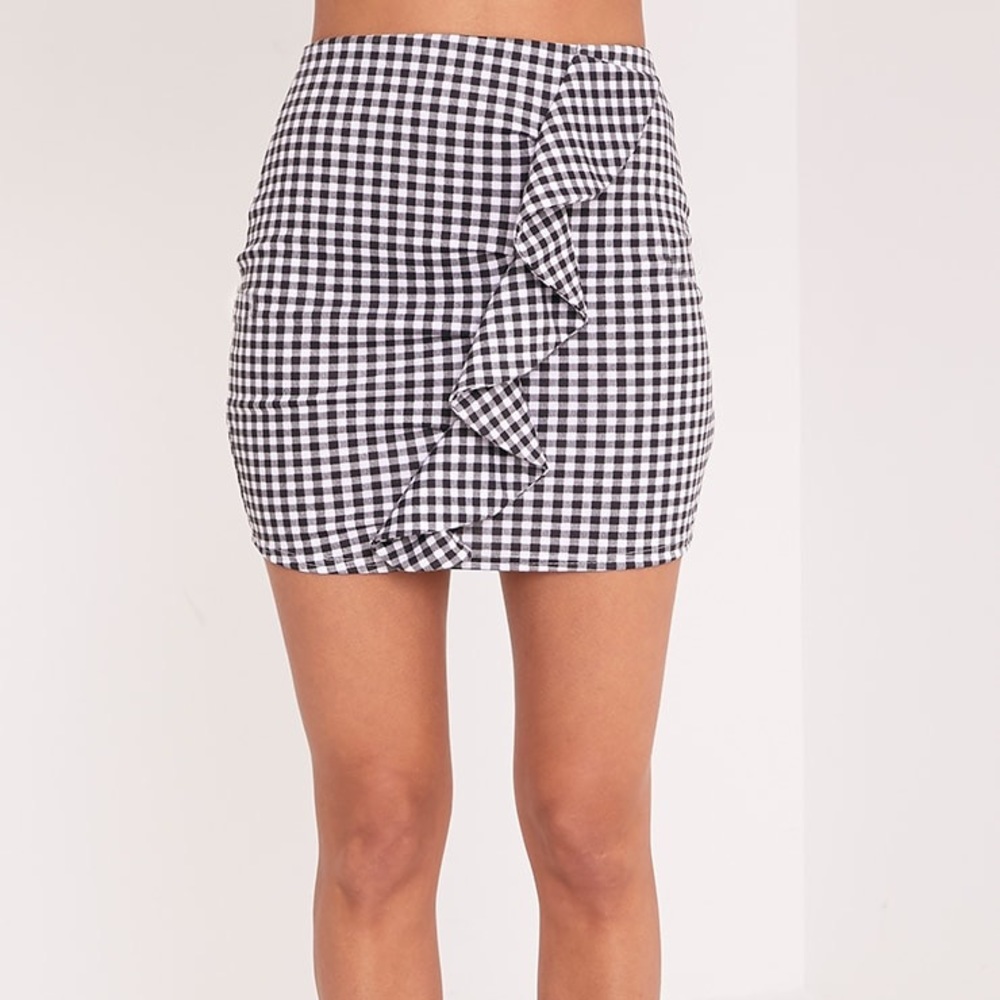 Gingham Skirt